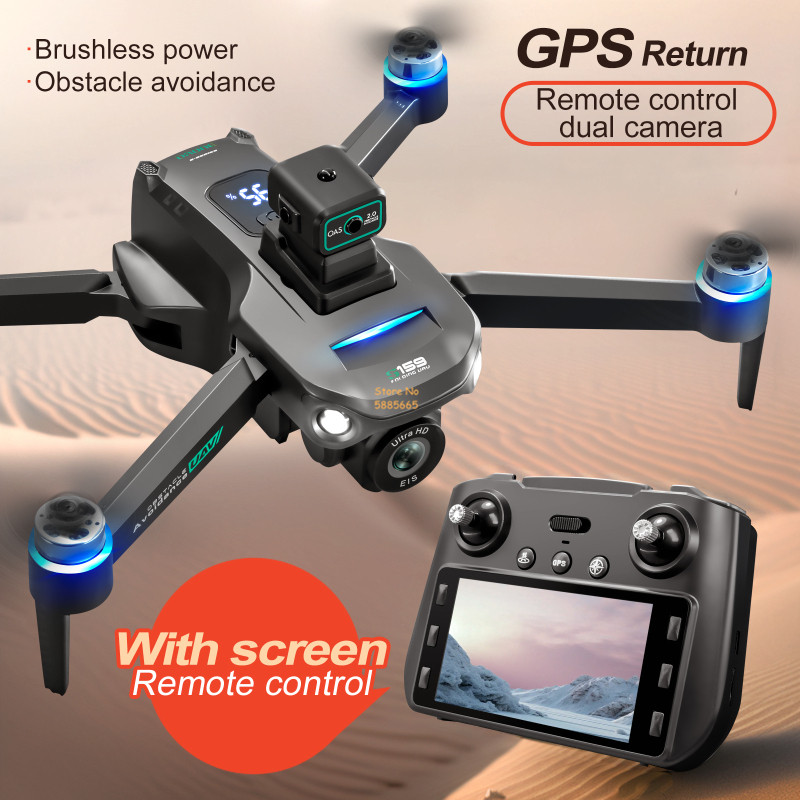 Hobby Rc Quadcopters - 8K กล้องคู่ 5G WIFI FPV รีโมทคอนโทรล