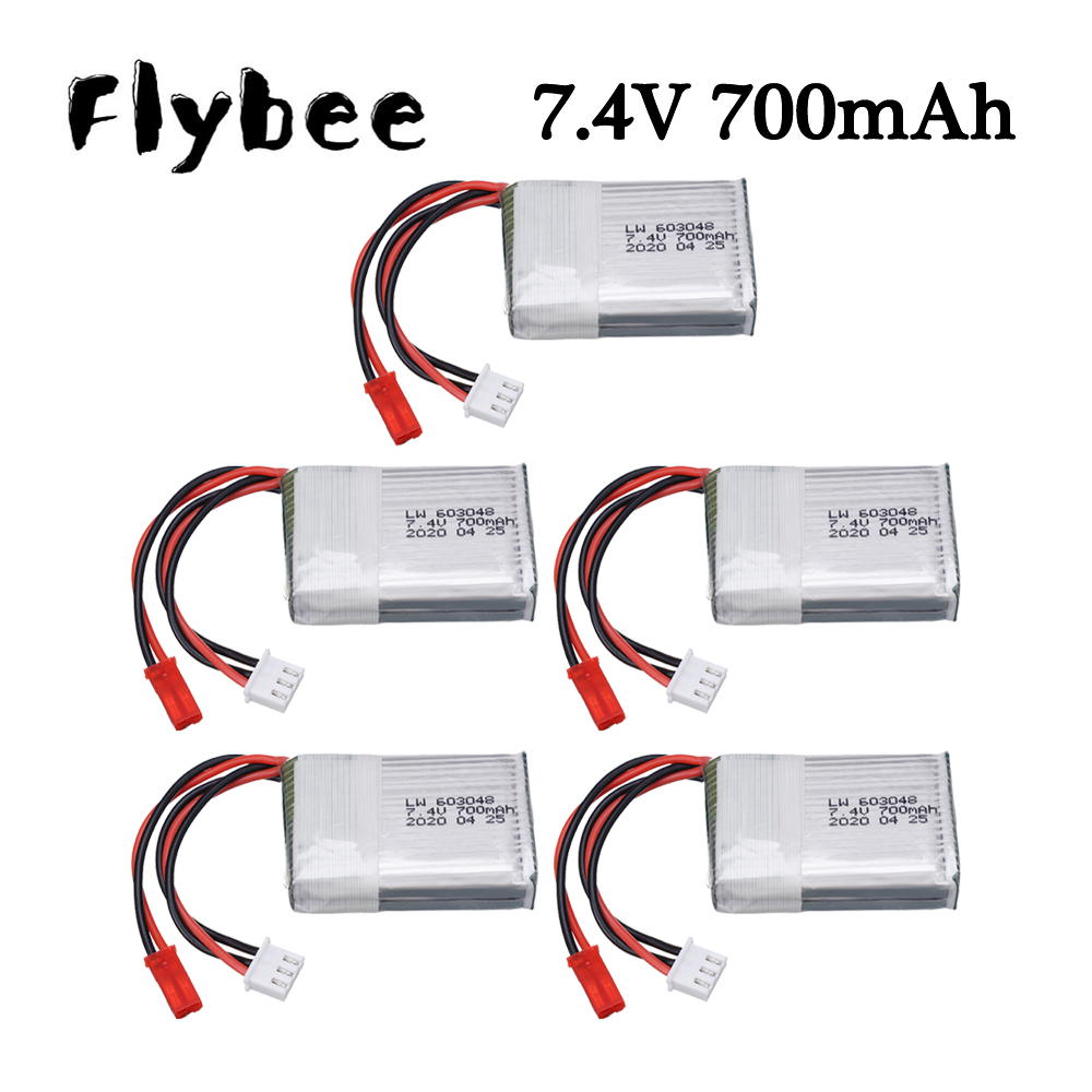 Hobby Rc Quadcopters - 7.4V 700mAh 25c แบตเตอรี่ Lipo สําหรับ