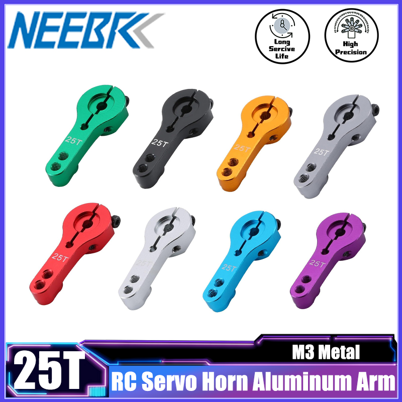 Rc Hobby Factory - NEEBRC 25T RC Servo Horn อลูมิเนียมชุดสําหรับ