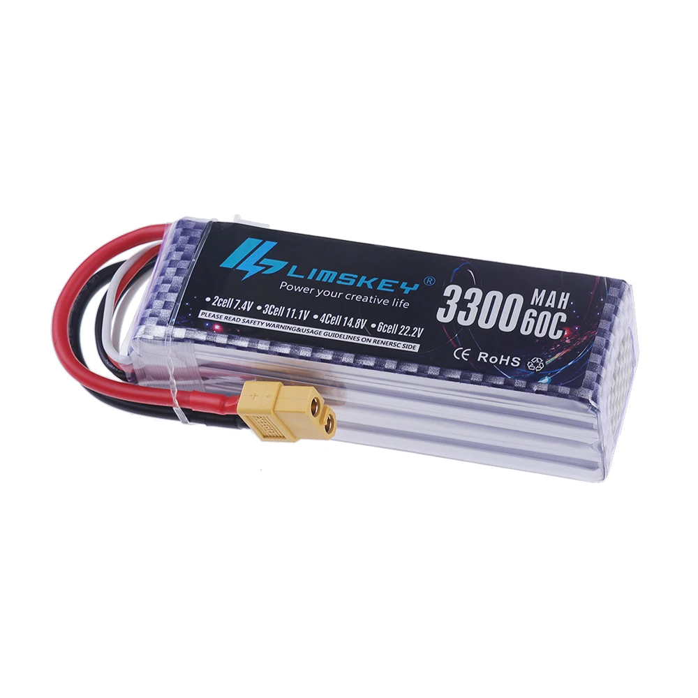 แบตเตอรี่ 4S LiPo 14.8V 3300mA - Hobby Rc Quadcopters บทวิจารณ์และราคา