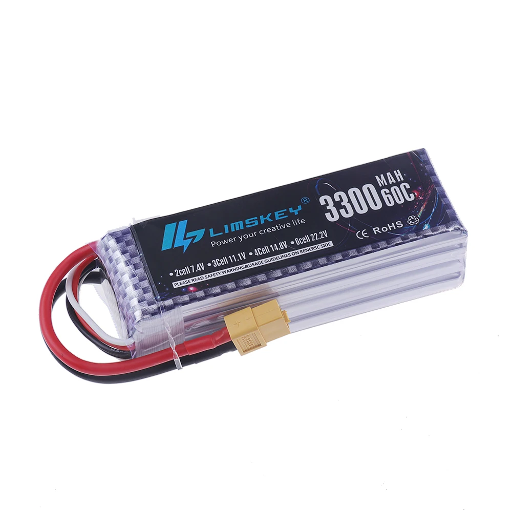 แบตเตอรี่ 4S LiPo 14.8V 3300mA - Hobby Rc Quadcopters บทวิจารณ์และราคา