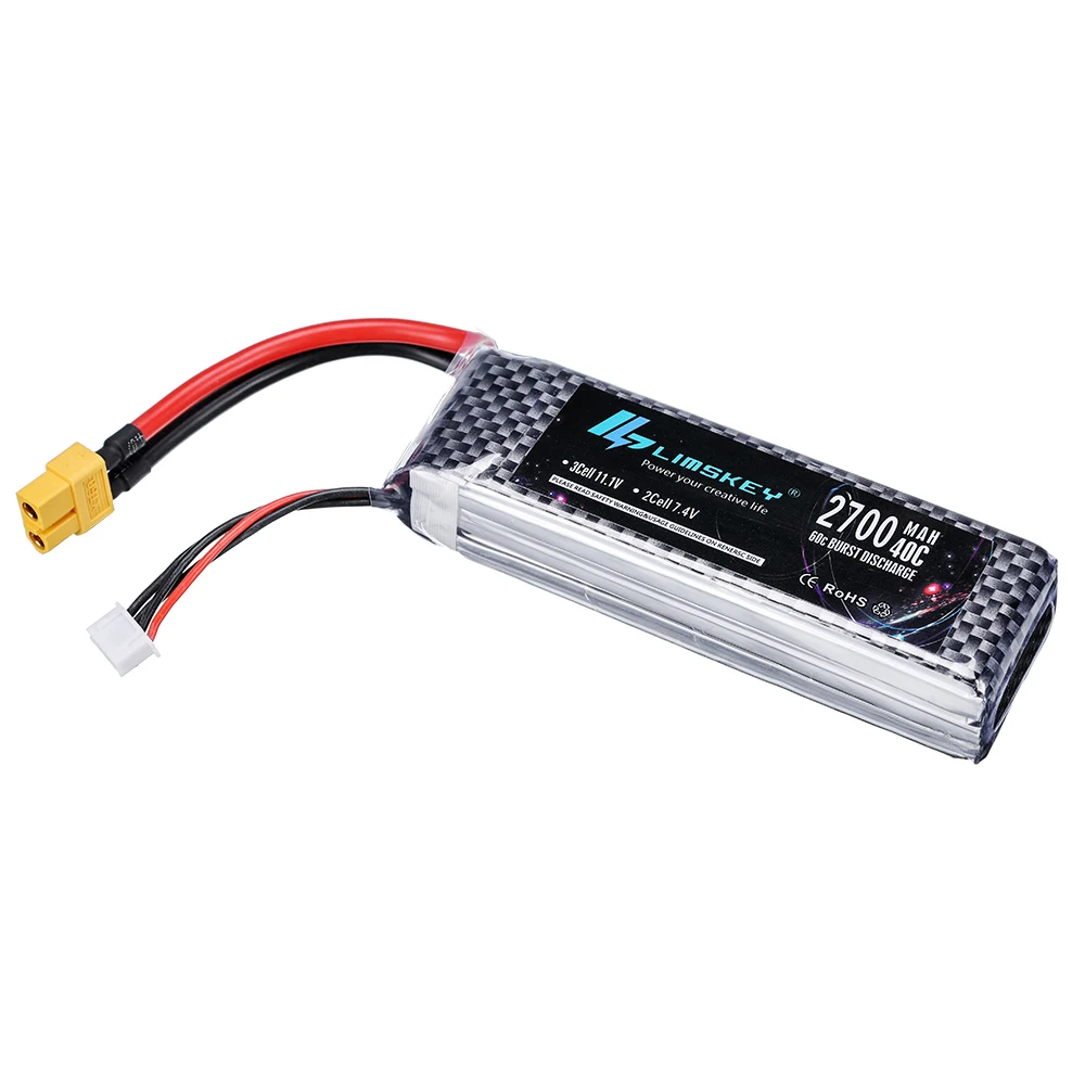 อัพเกรดแบตเตอรี่ LIPO 2200mAh  - Hobby Rc Quadcopters บทวิจารณ์และราคา