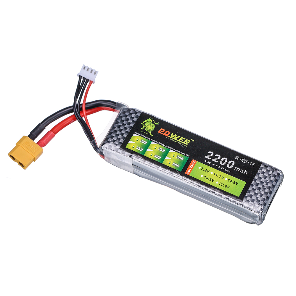 3S 11.1V 2200mAh 35C แบตเตอรี่ - Hobby Rc Quadcopters บทวิจารณ์และราคา