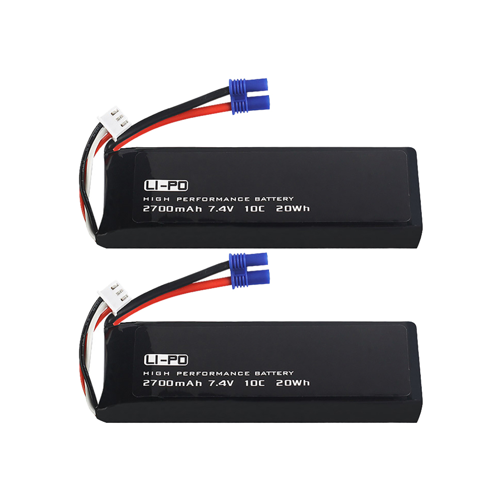 7.4V 2700mAh 10C แบตเตอรี่เดิม - Hobby Rc Quadcopters บทวิจารณ์และราคา