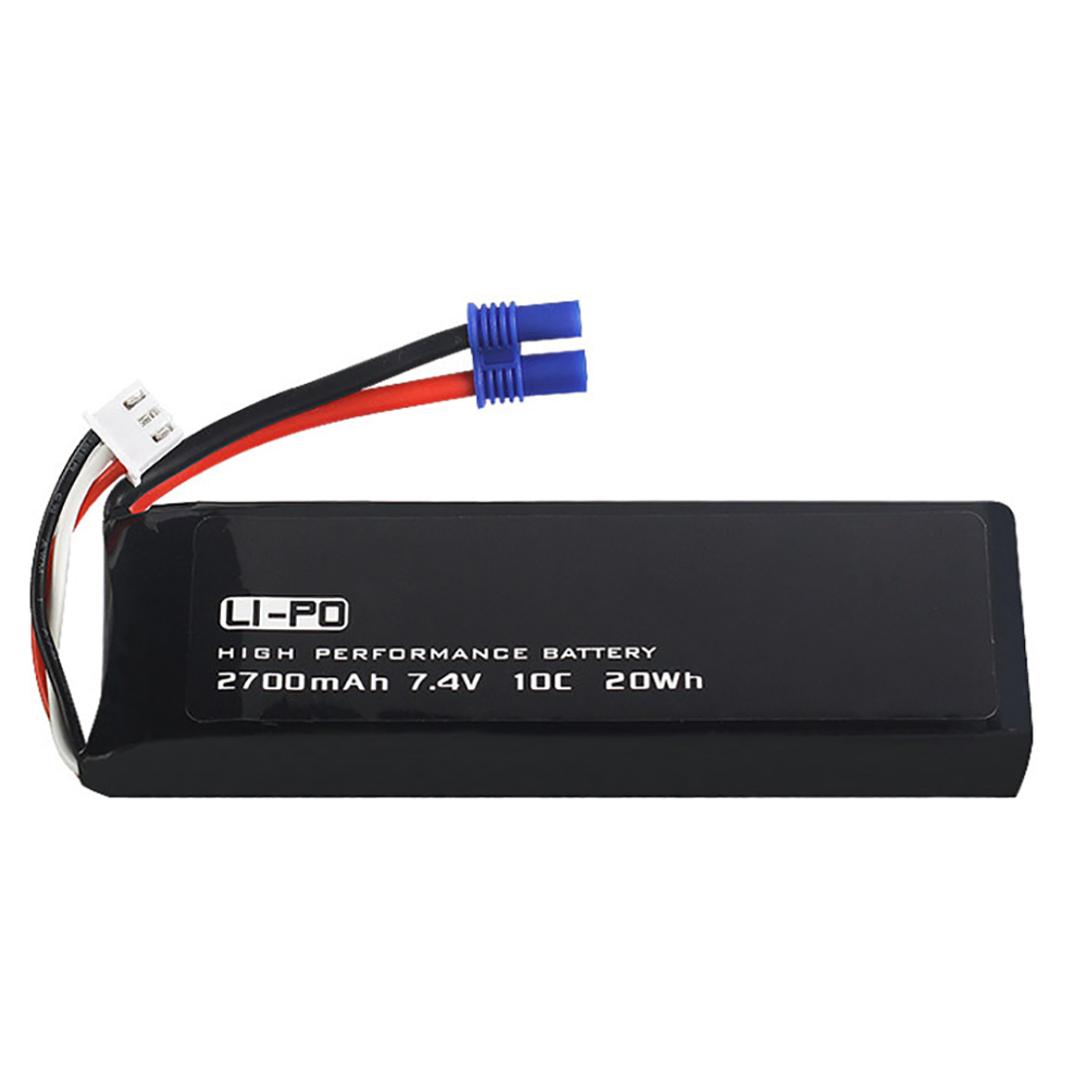 7.4V 2700mAh 10C แบตเตอรี่เดิม - Hobby Rc Quadcopters บทวิจารณ์และราคา
