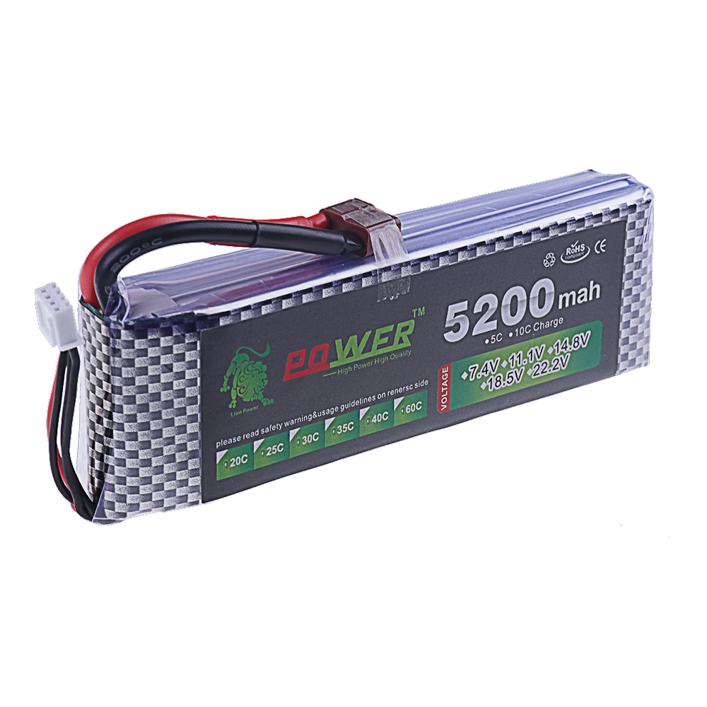3S Lipo แบตเตอรี่ 11.1V 5200 m - Hobby Rc Quadcopters บทวิจารณ์และราคา