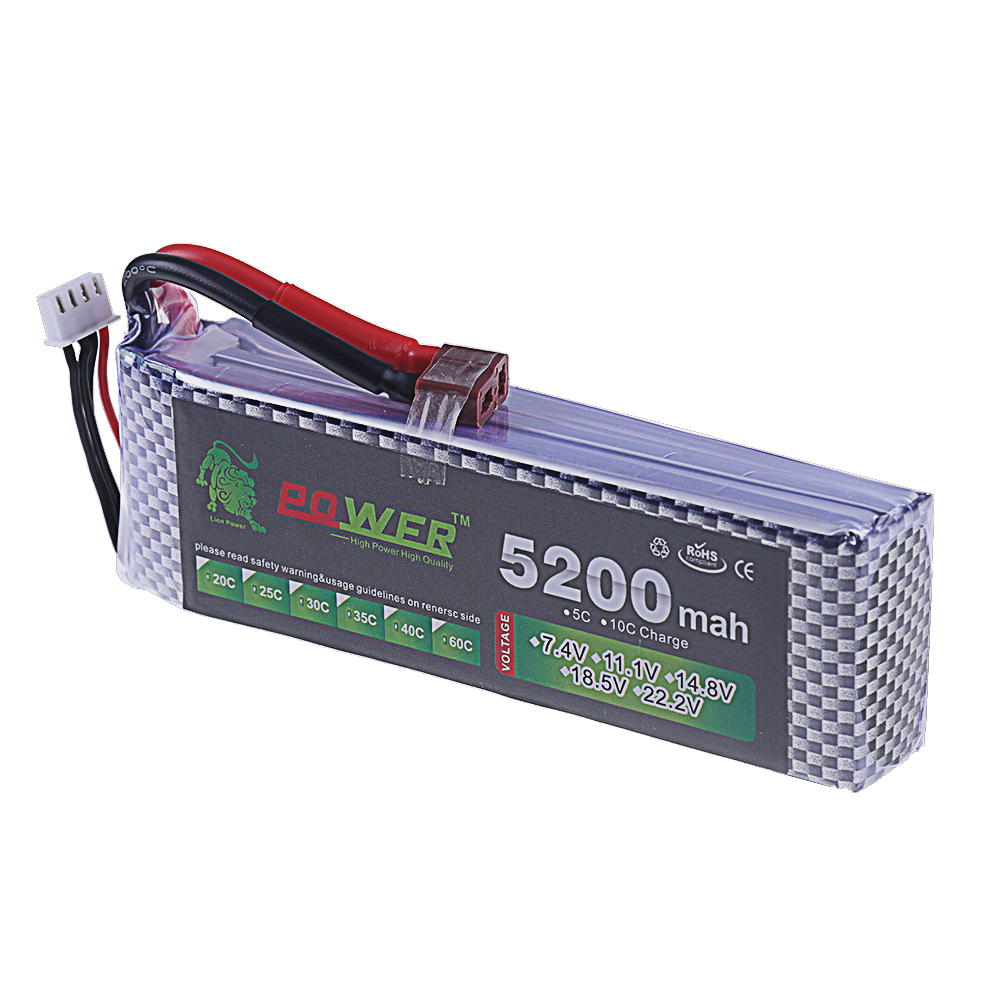 3S Lipo แบตเตอรี่ 11.1V 5200 m - Hobby Rc Quadcopters บทวิจารณ์และราคา
